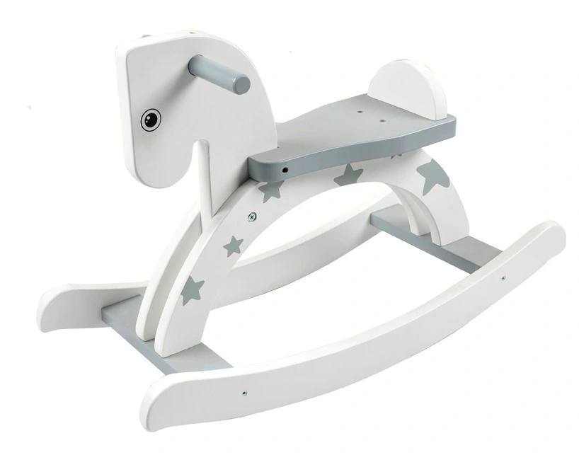 Eco-Conscious MDF Rocking Horse for 10 Months-3 Years Old