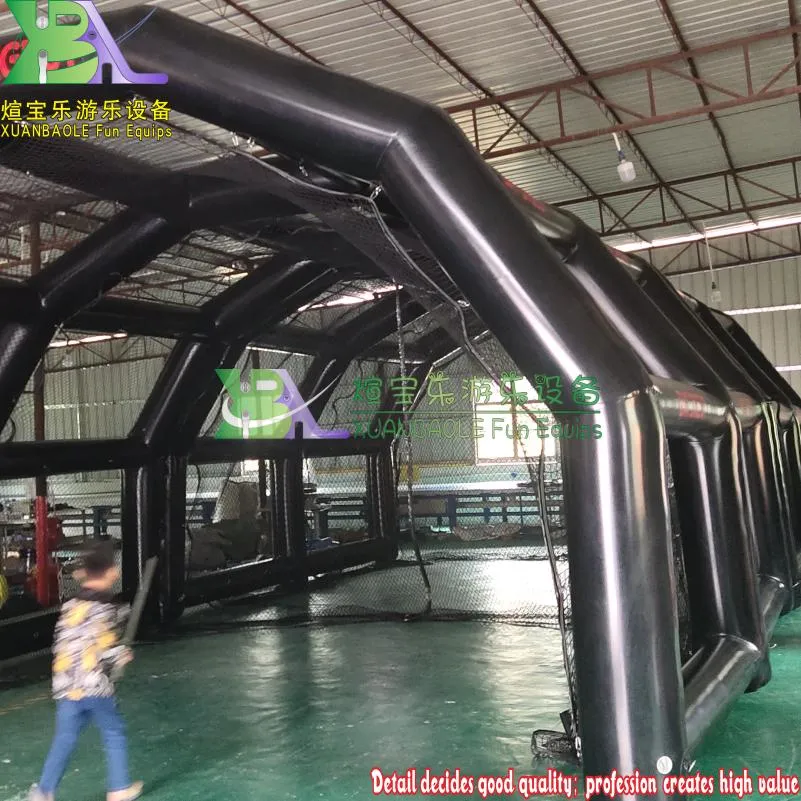 Portable Airtight Inflatable Batting Cage, Indoor or Outdoor Inflatable Baseball Cage Tent for Kids Hitting Skill at Training