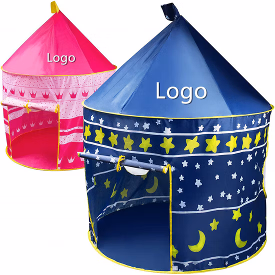 Tenda da gioco per bambini Pop-up pieghevole economica Princess Castle per interni ed esterni