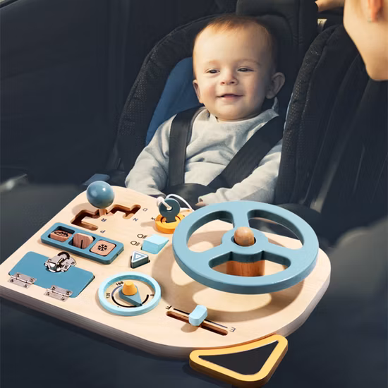 Giocattolo Montessori Fai finta di giocare Giocattoli di guida per bambini Giocattoli di legno
