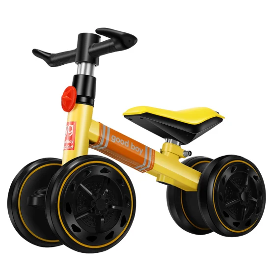 Fabbrica diretta BSCI Air Tire 4 ruote bici Triciclo per bambini Mini Balance Bike / Trike per bambini economico Giro sul giocattolo